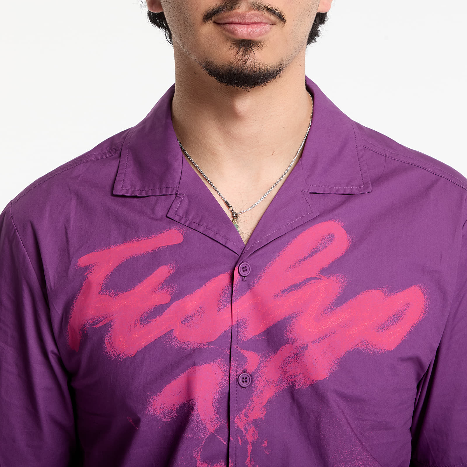 Men's shirts Playboy x FTSHP Camp Shirt Purple