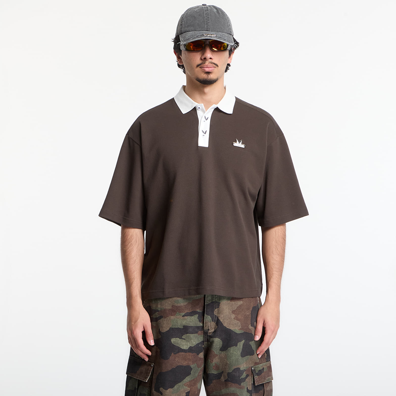 Men's T-shirts Playboy x FTSHP Short Sleeve Polo Dark Grey