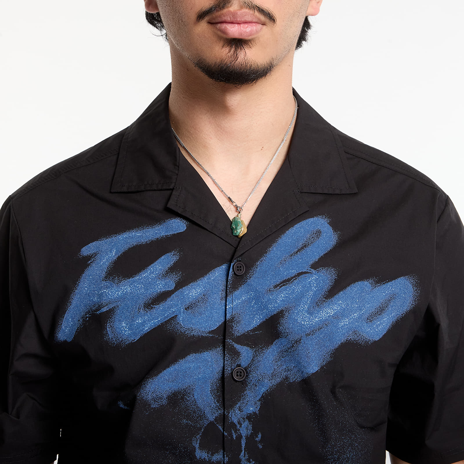 Men's shirts Playboy x FTSHP Camp Shirt Black
