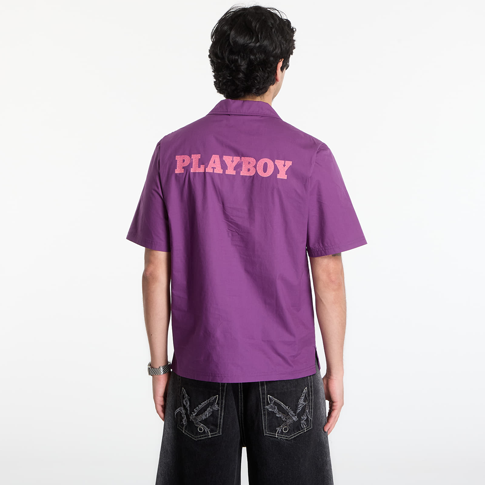 Men's shirts Playboy x FTSHP Camp Shirt Purple