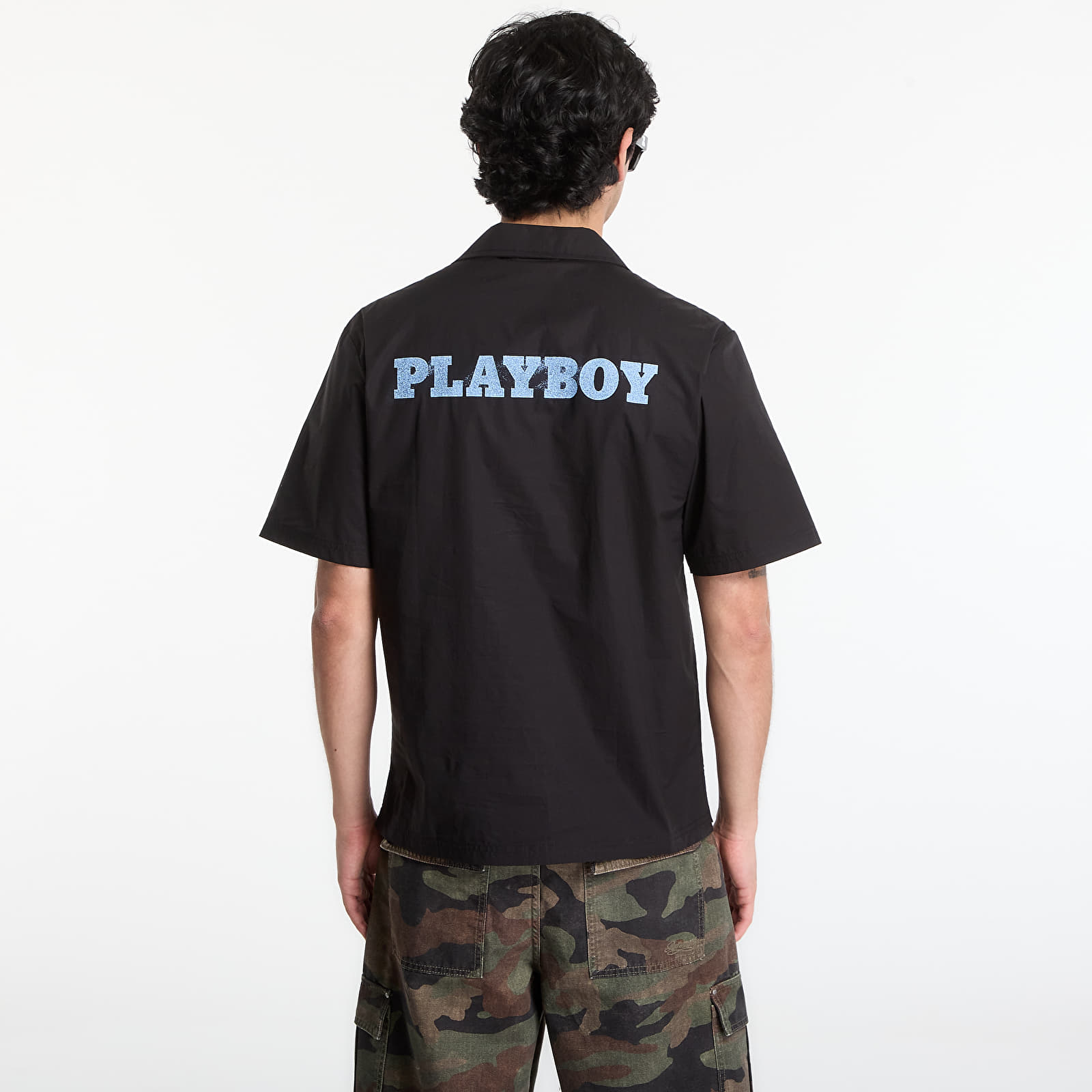 Men's shirts Playboy x FTSHP Camp Shirt Black