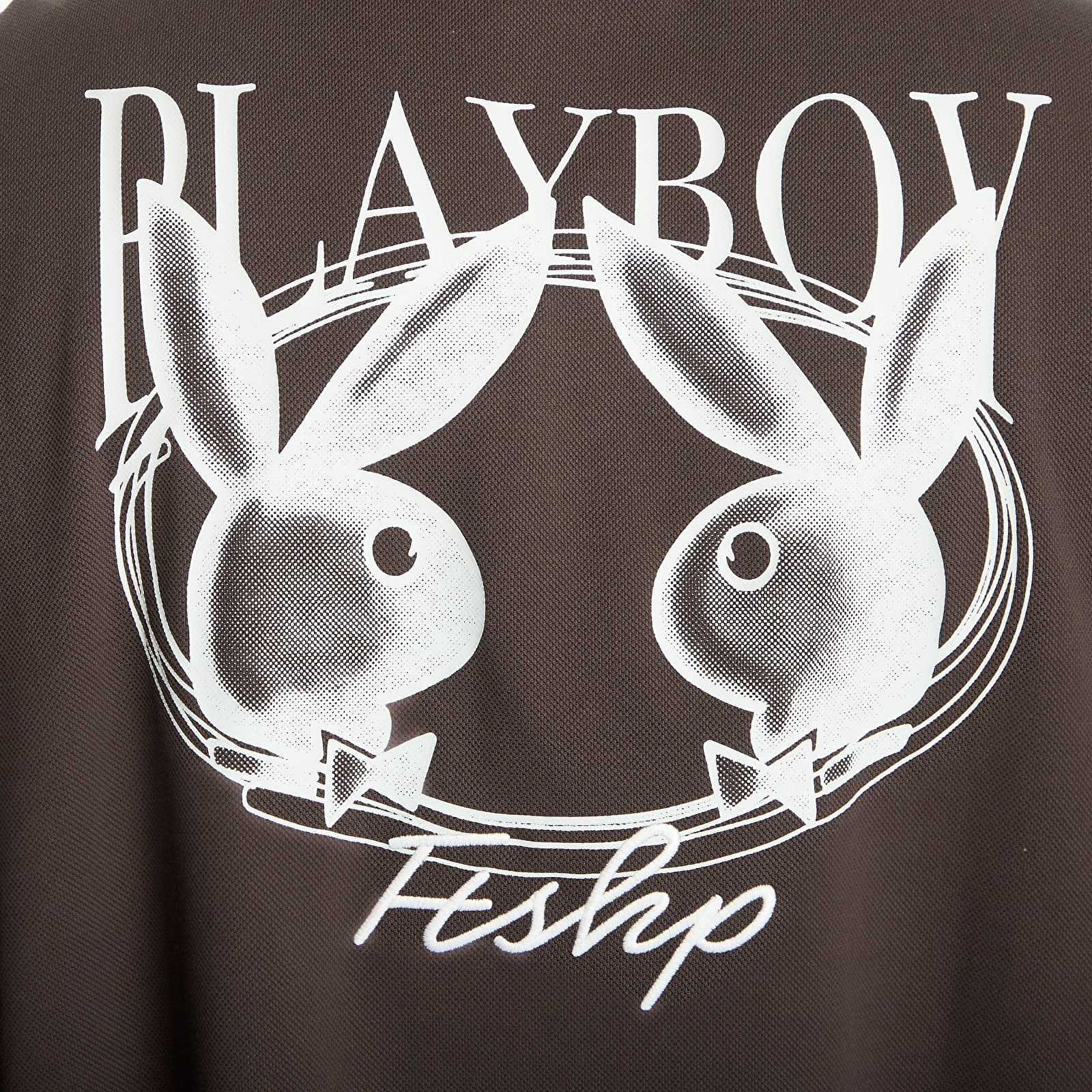 Men's T-shirts Playboy x FTSHP Short Sleeve Polo Dark Grey