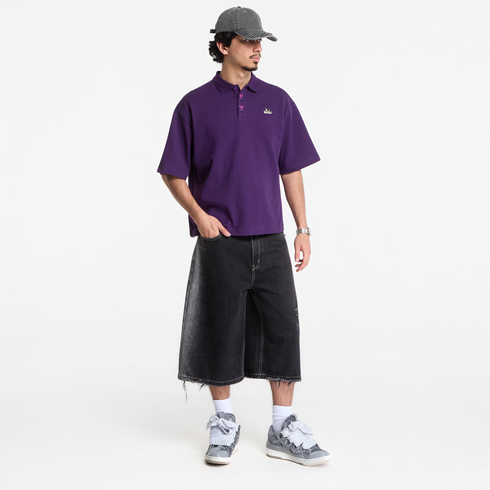Men's T-shirts Playboy x FTSHP Short Sleeve Polo Purple