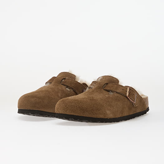 Birkenstock Boston Shear LEVE Dark Tea | Footshop