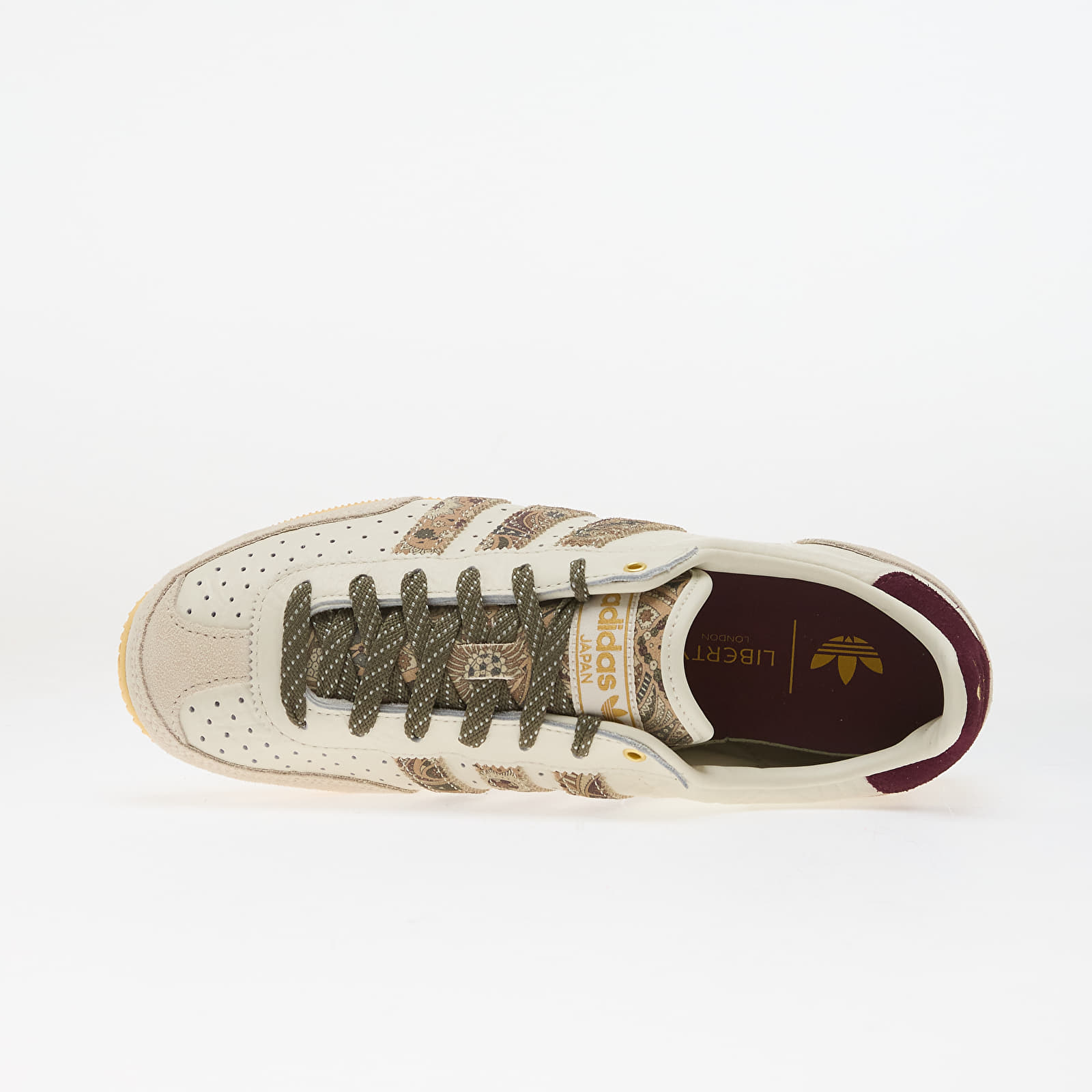 Женская обувь adidas Liberty London Japan Off White/ Maroon/ Olive Strata