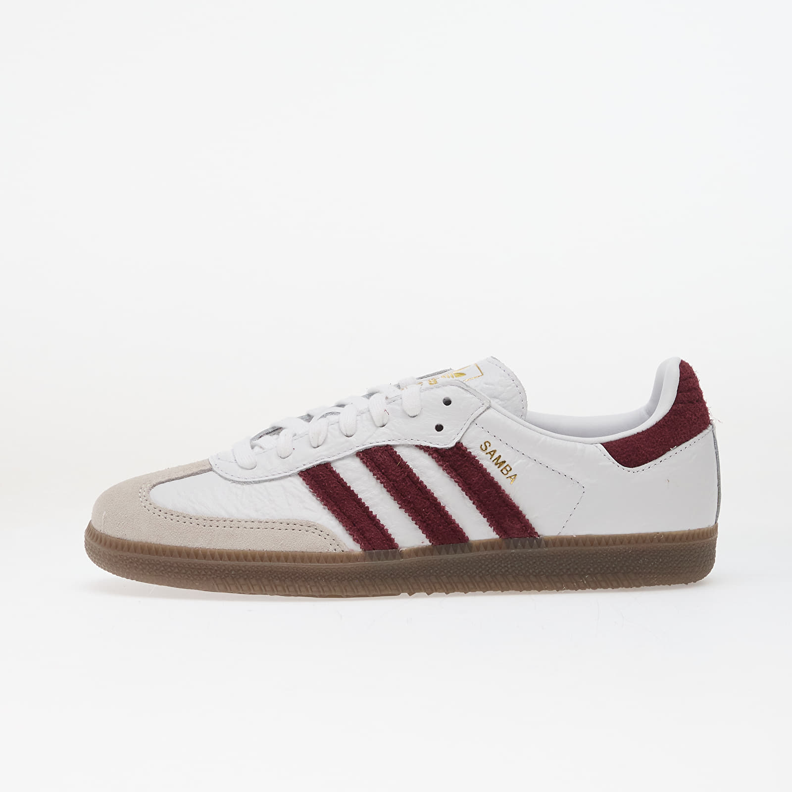 Damen Sneaker und Schuhe adidas Samba OG Ftwr White/ Maroon/ Gum5