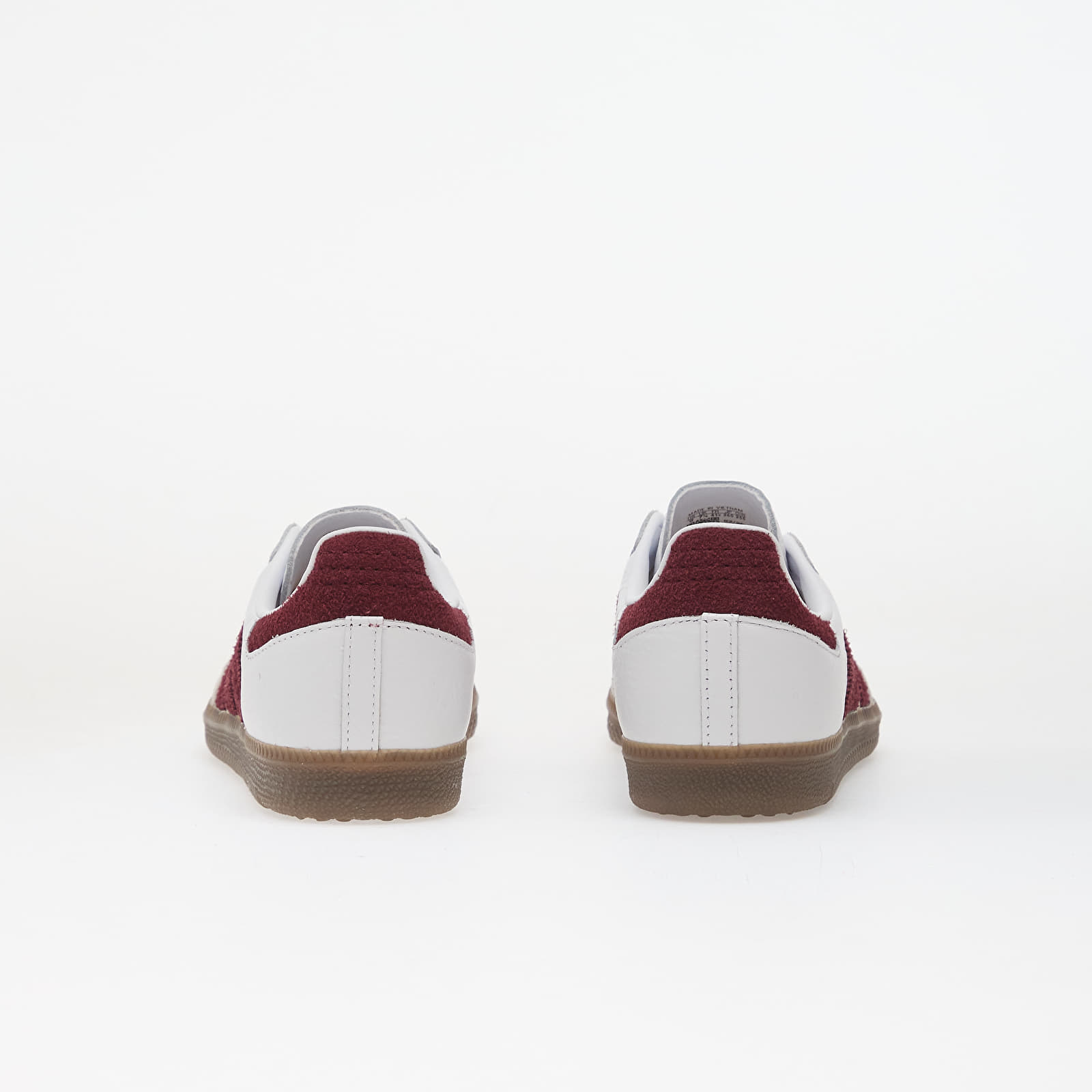Damen Sneaker und Schuhe adidas Samba OG Ftwr White/ Maroon/ Gum5