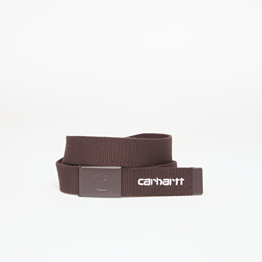 Carhartt WIP C-Logo Belt Tonal Palisander/ White