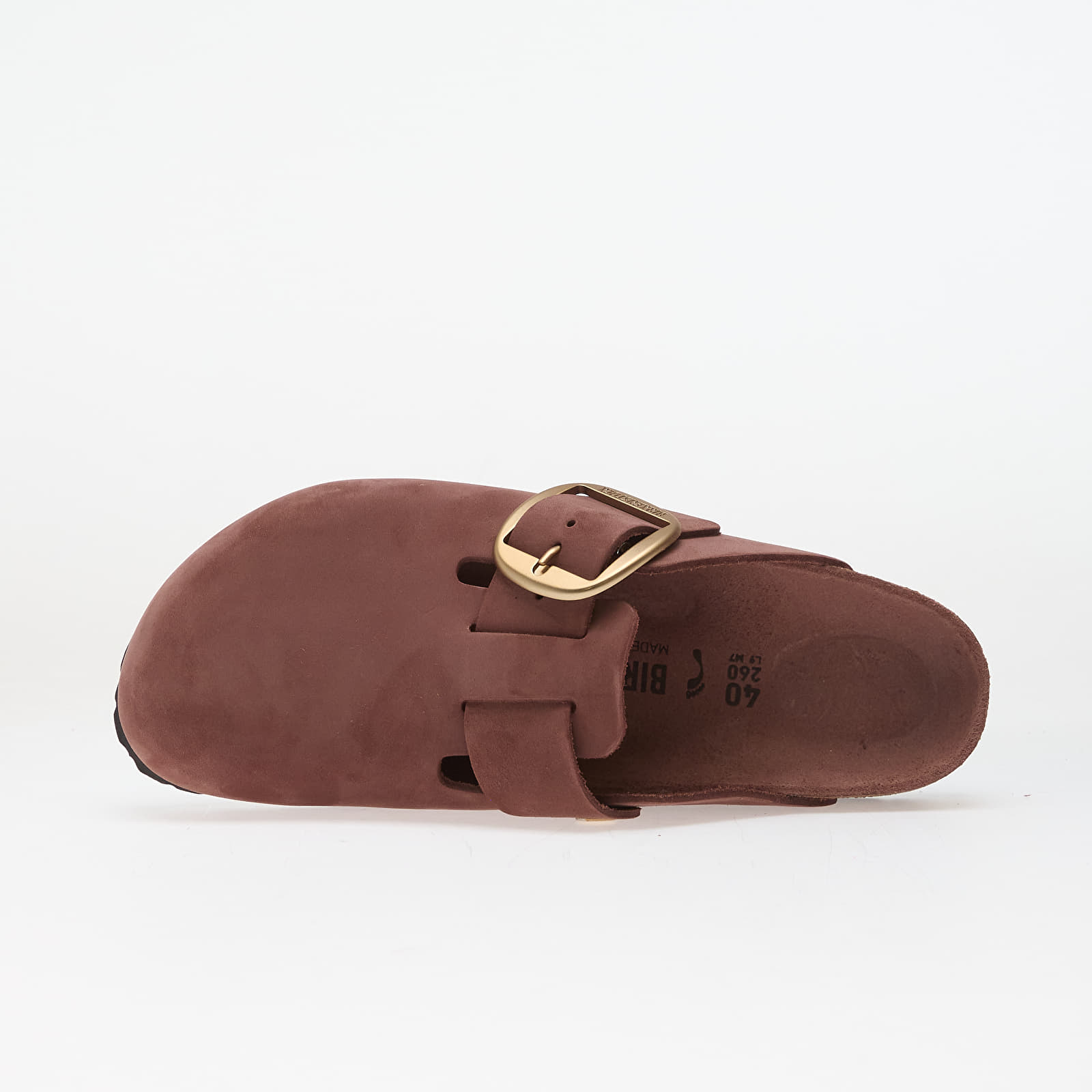 Damen Sneaker und Schuhe Birkenstock Boston Big Buckle LENB Pepper Tonal FB