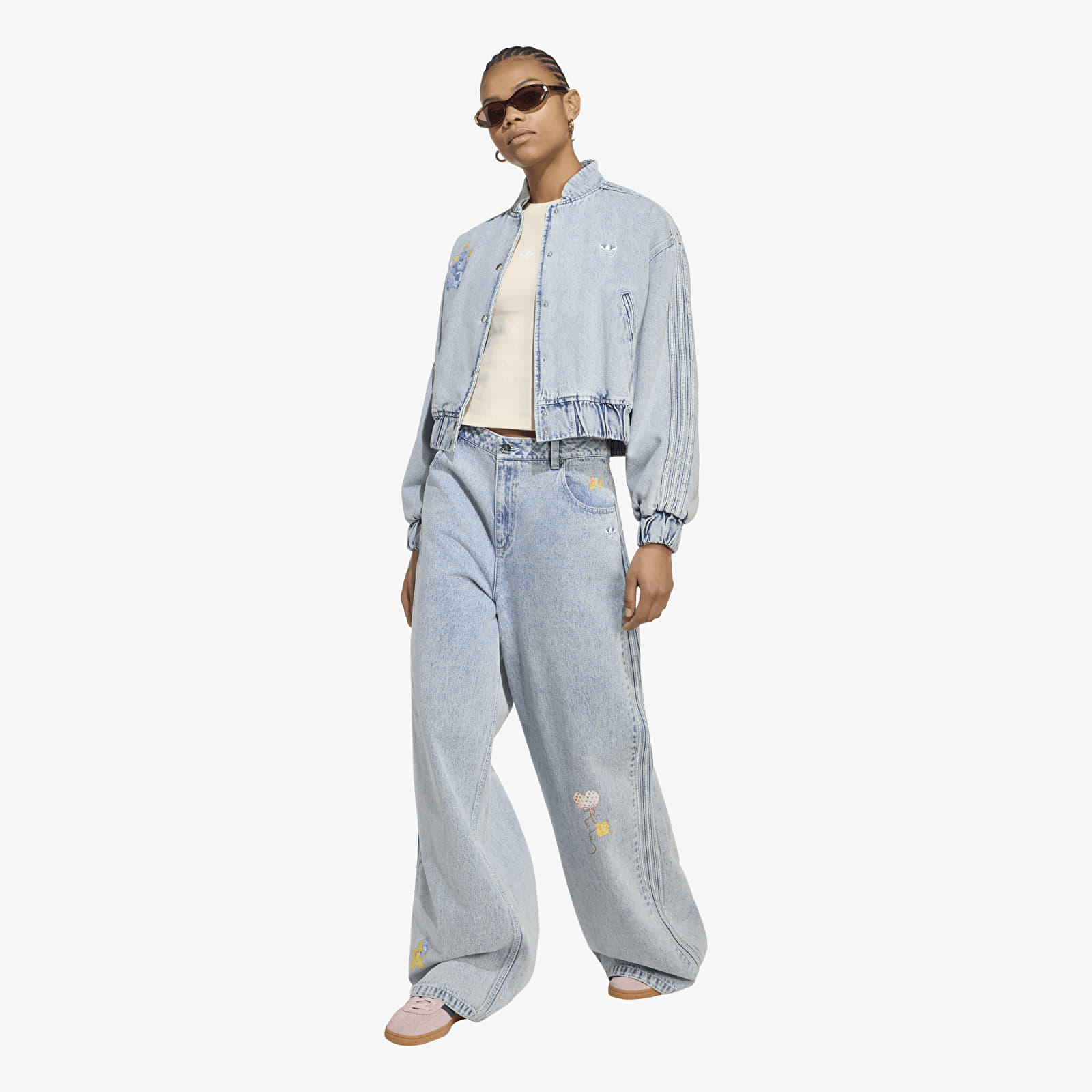 Blousons bomber adidas x Care Bears Care Bear Bomber Jacket Clear Sky