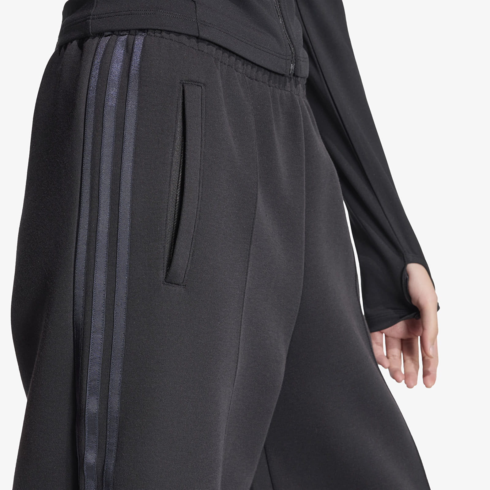 Jogger Pants adidas Spacer Trackpants Black/ Black Reflective/ Night Grey