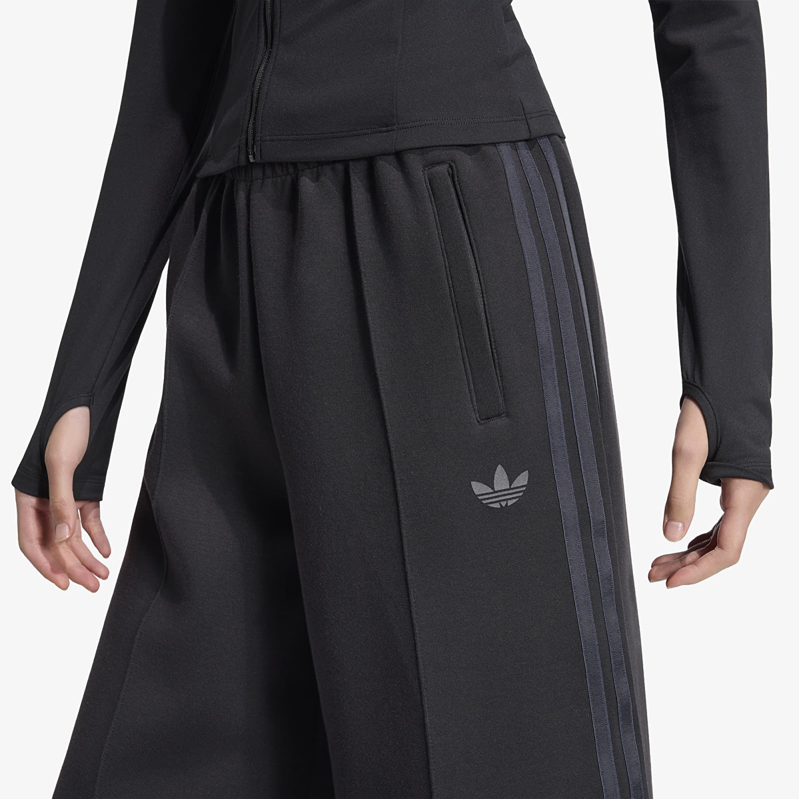 Jogger Pants adidas Spacer Trackpants Black/ Black Reflective/ Night Grey