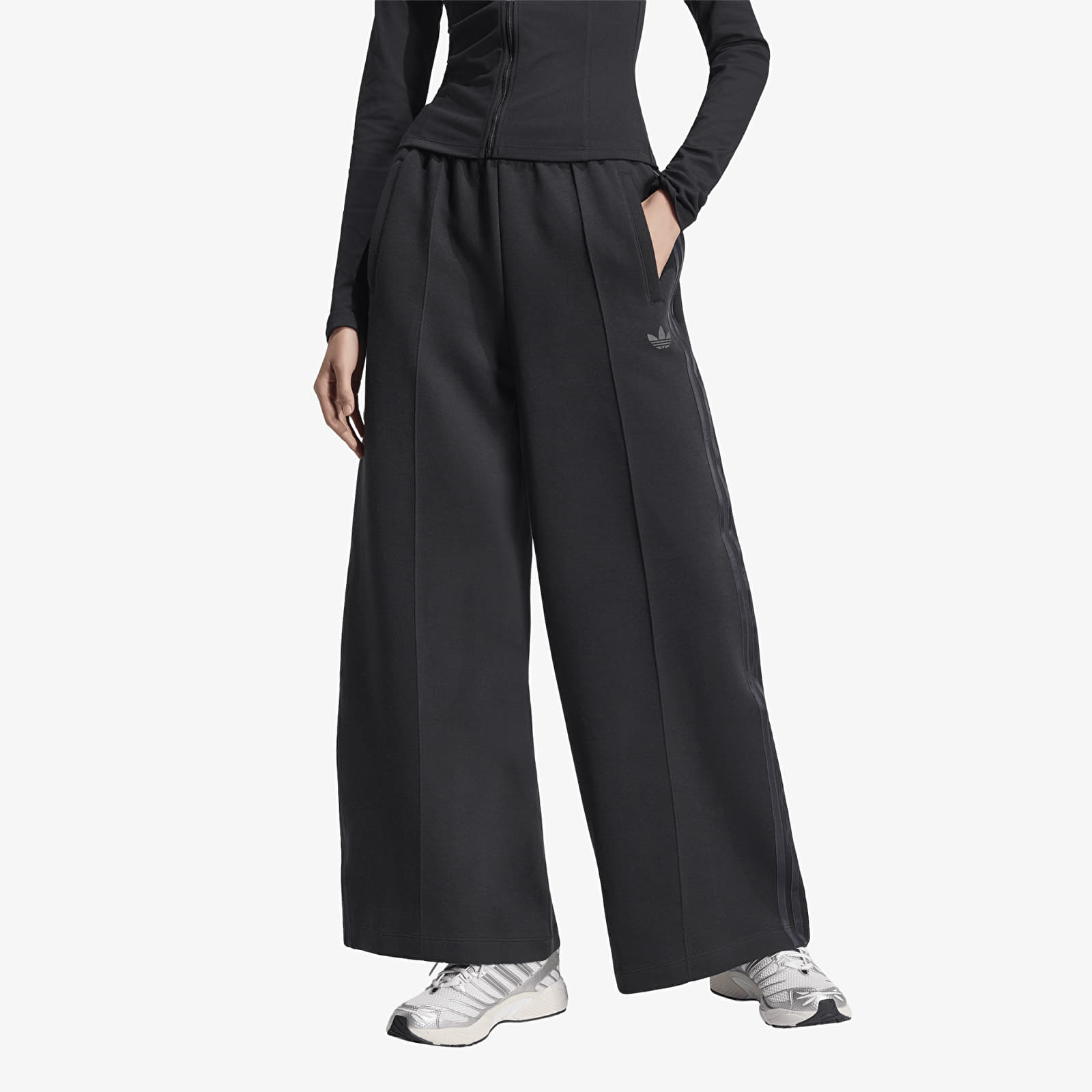 Jogger Pants adidas Spacer Trackpants Black/ Black Reflective/ Night Grey