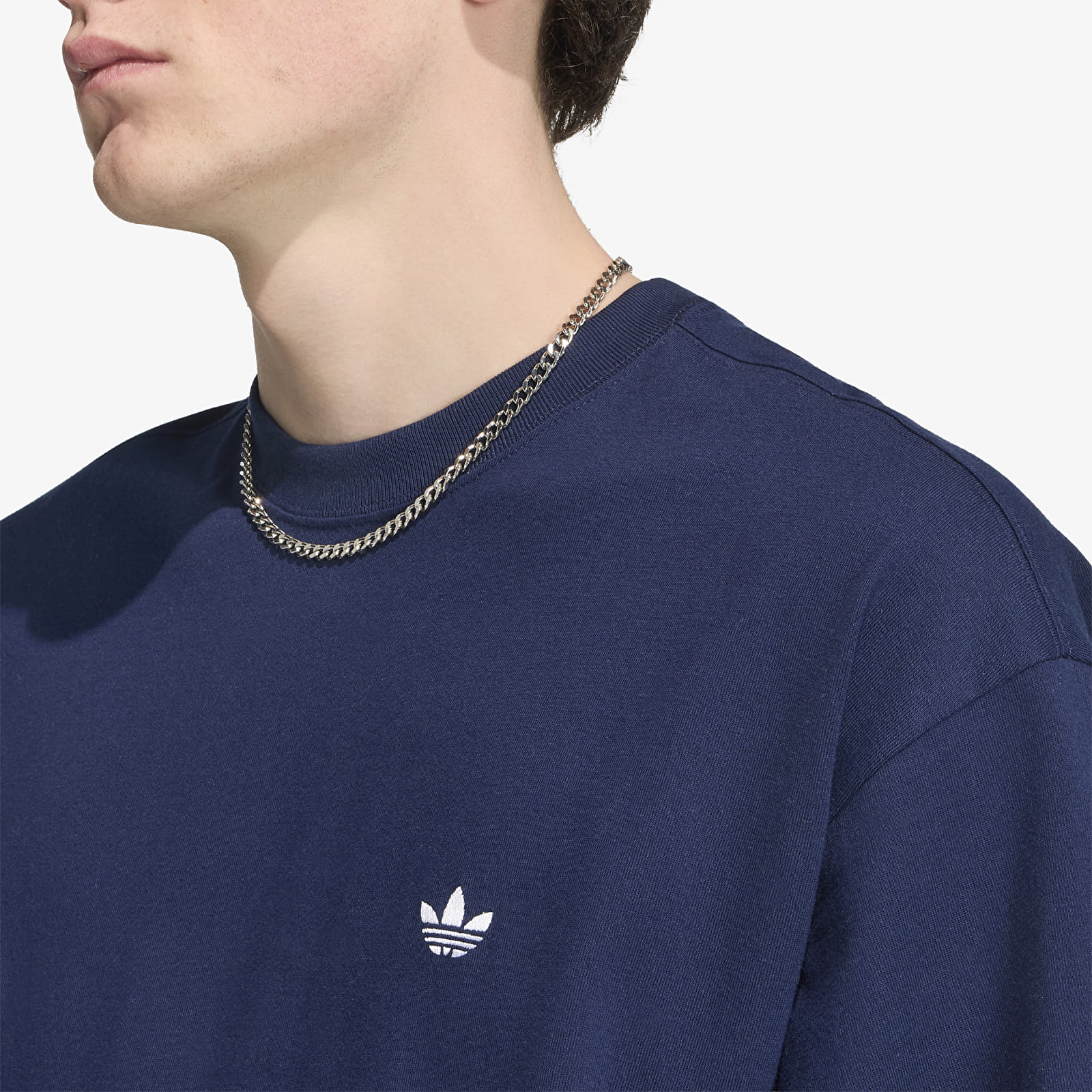T-shirts adidas Trefoil Essentials Oversized T-shirt Night Indigo