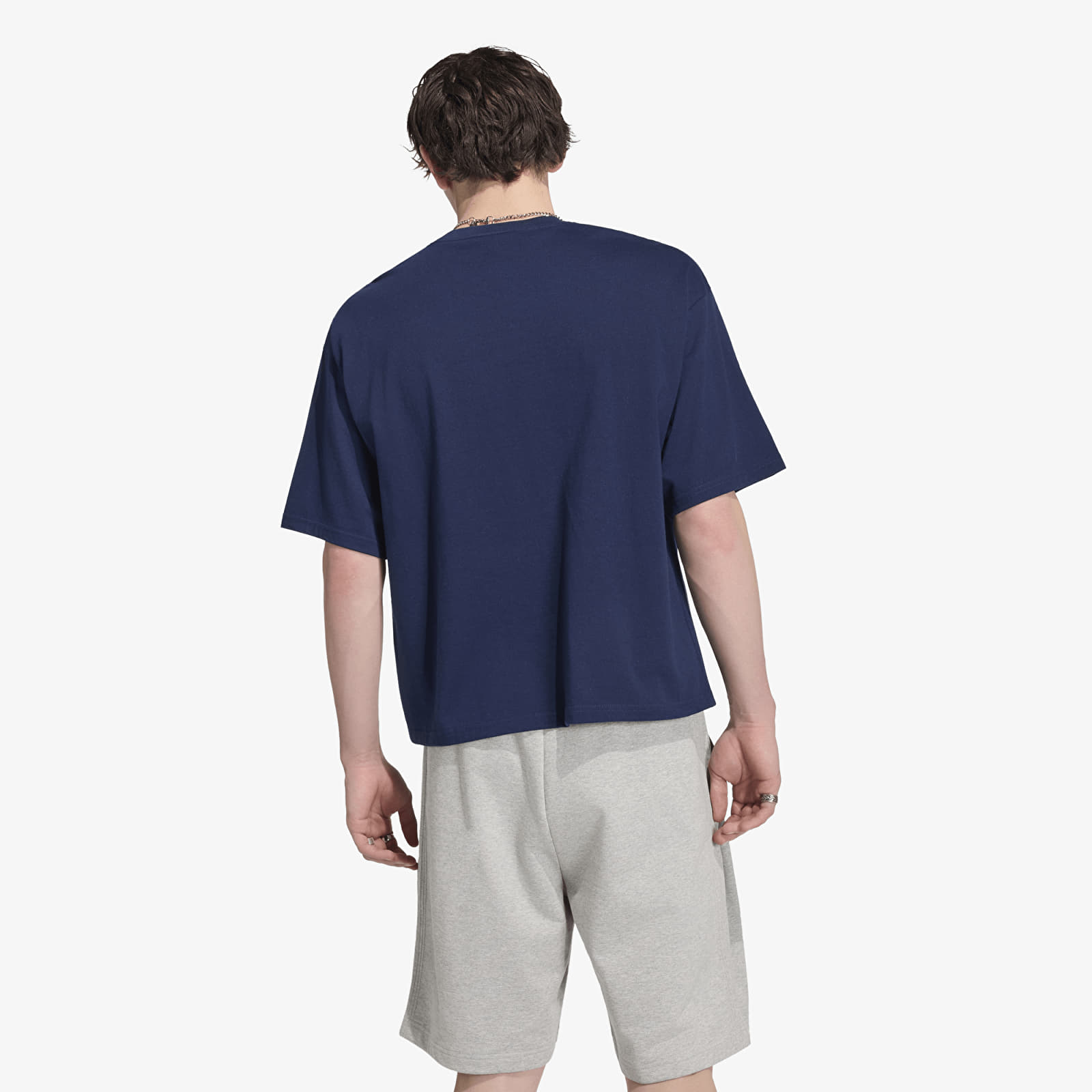 T-shirts adidas Trefoil Essentials Oversized T-shirt Night Indigo