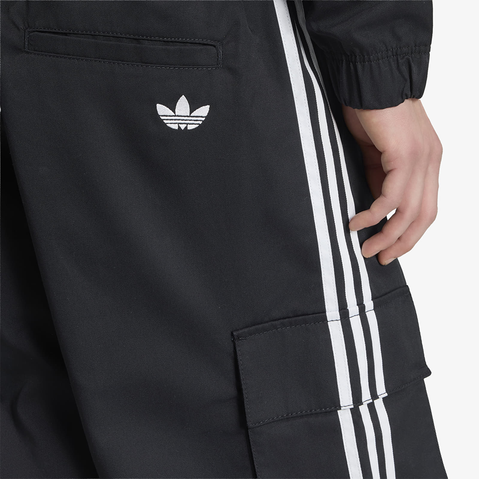 Shorts adidas Adicolor Cotton Twill Cargo Shorts Black