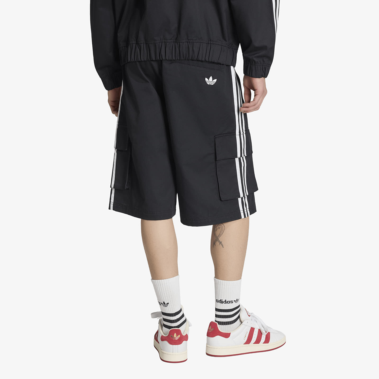 Shorts adidas Adicolor Cotton Twill Cargo Shorts Black