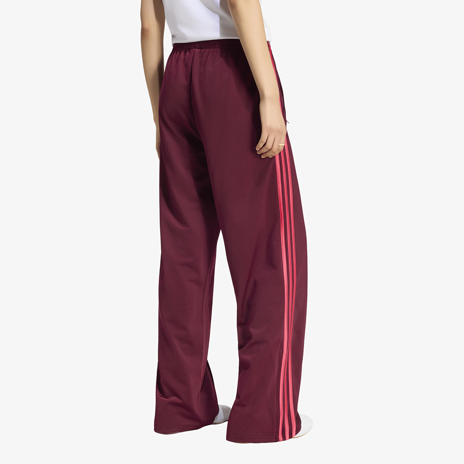 Joggerpüksid adidas Firebird Loose Track Tracksuit Bottoms Maroon/ Power Pink