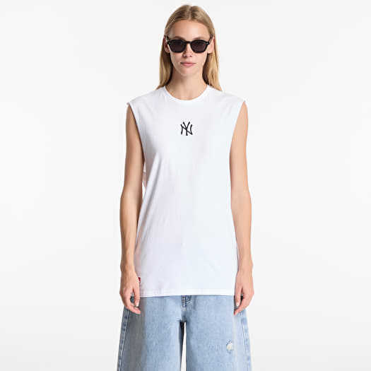 Tank top New Era MLB Nos Midi Sleeveless Tee New York Yankees UNISEX Optic White