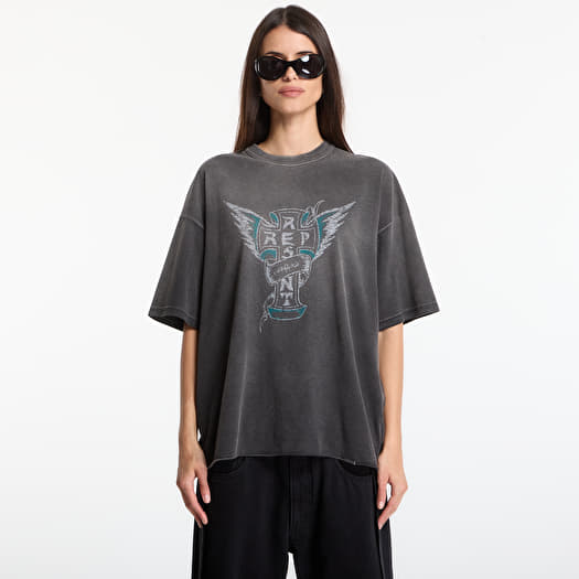 T-Shirt Represent Westside Tshirt UNISEX Stained Black