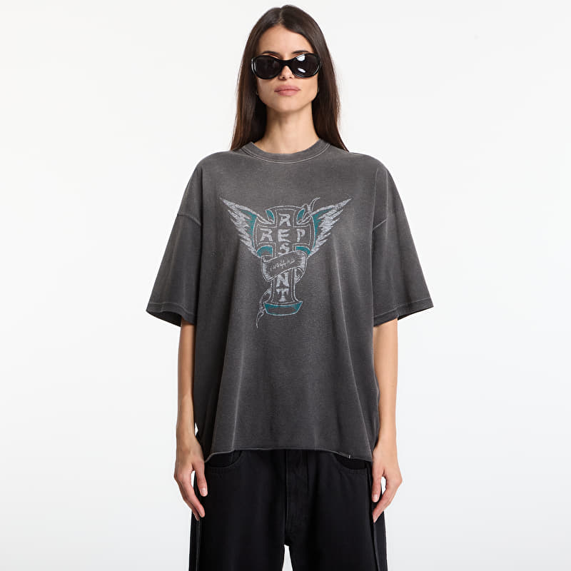 Represent Westside Tshirt UNISEX Stained Black