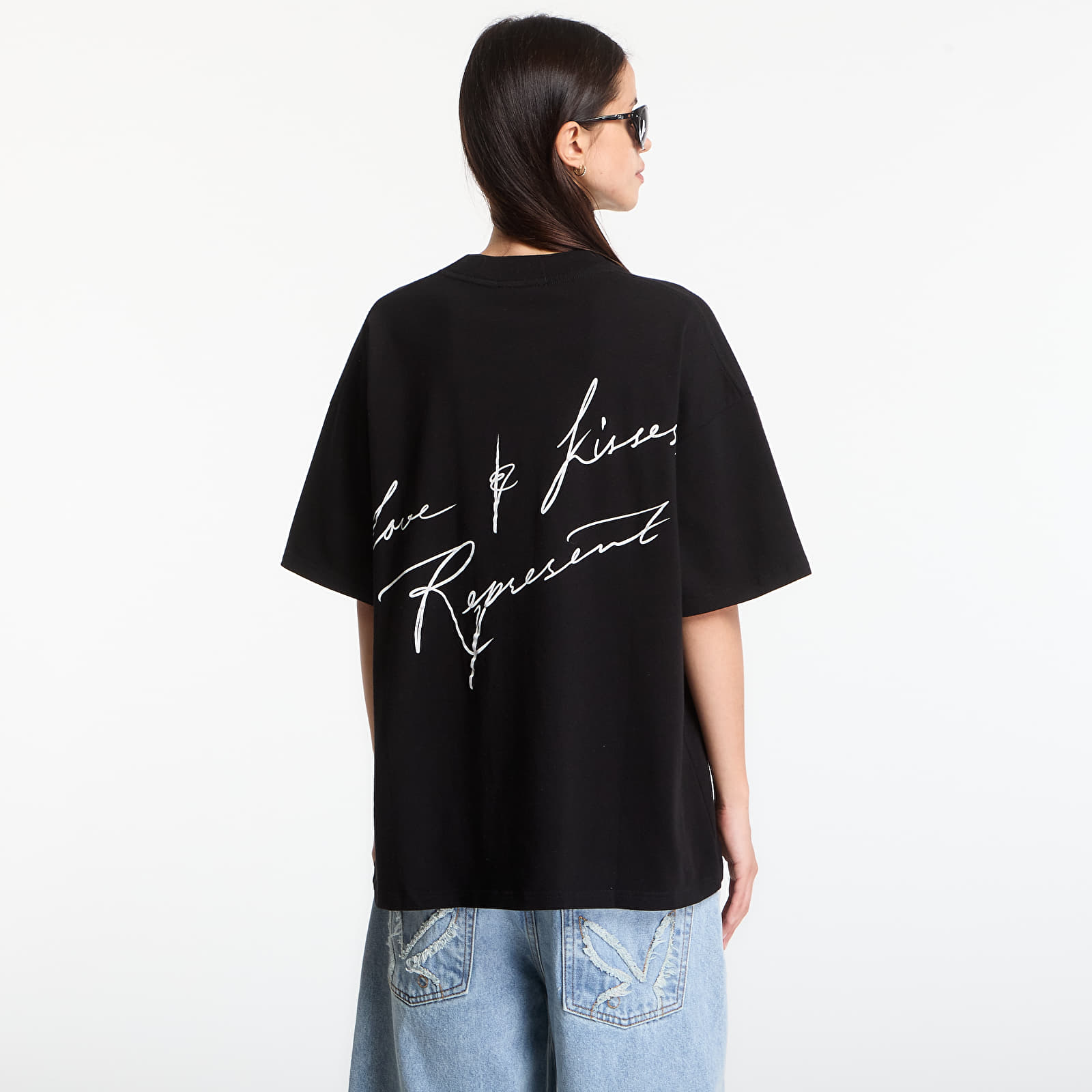 Camisetas Represent Love And Kisses Tshirt UNISEX Jet Black