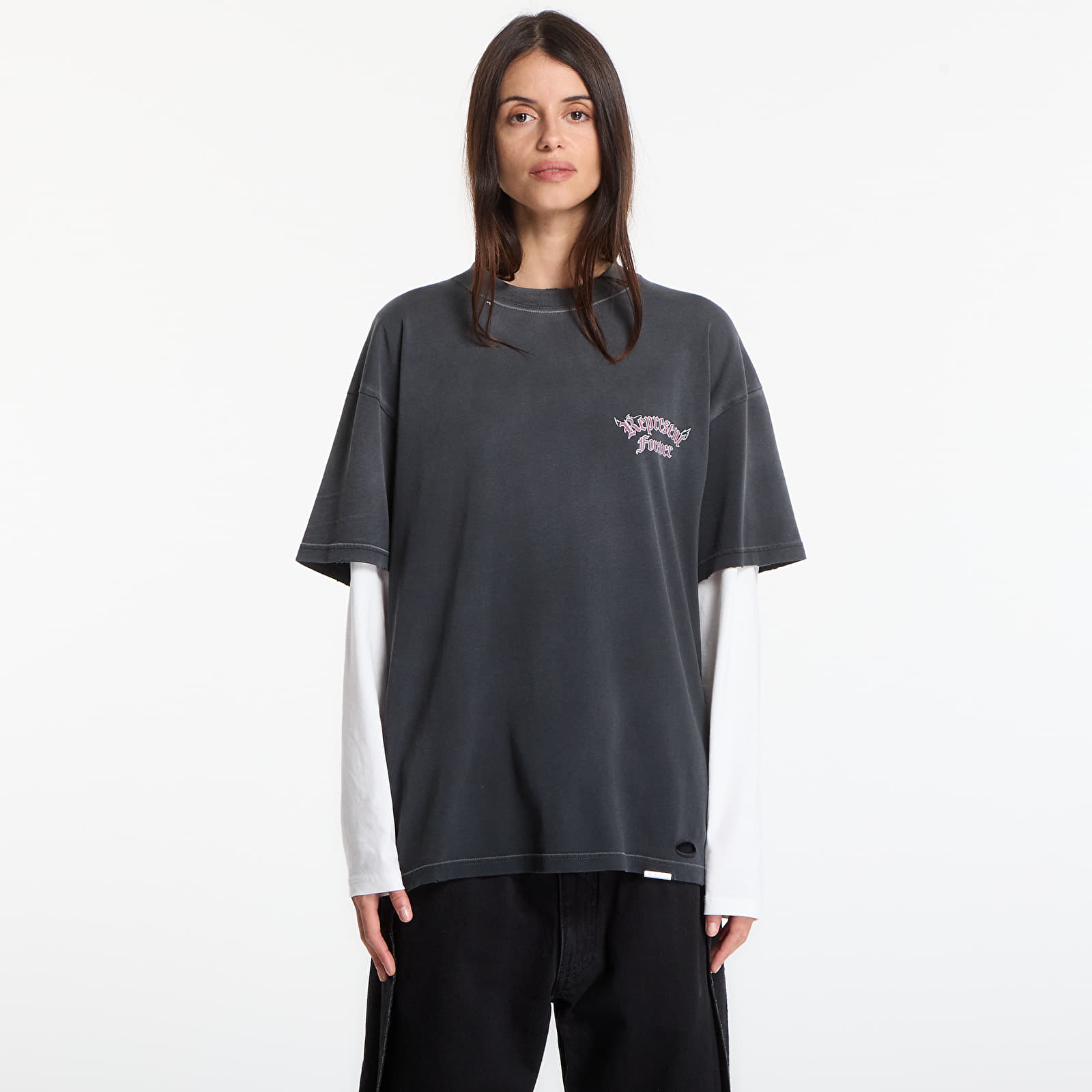 T-shirts Represent Duality T-Shirt UNISEX Washed Black