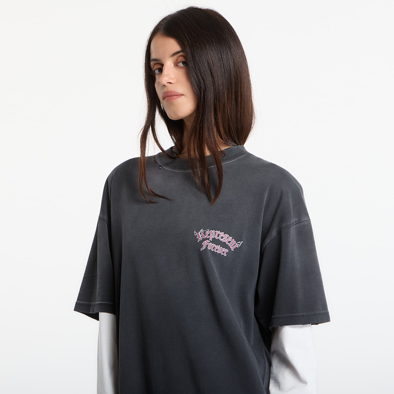 T-shirts Represent Duality T-Shirt UNISEX Washed Black