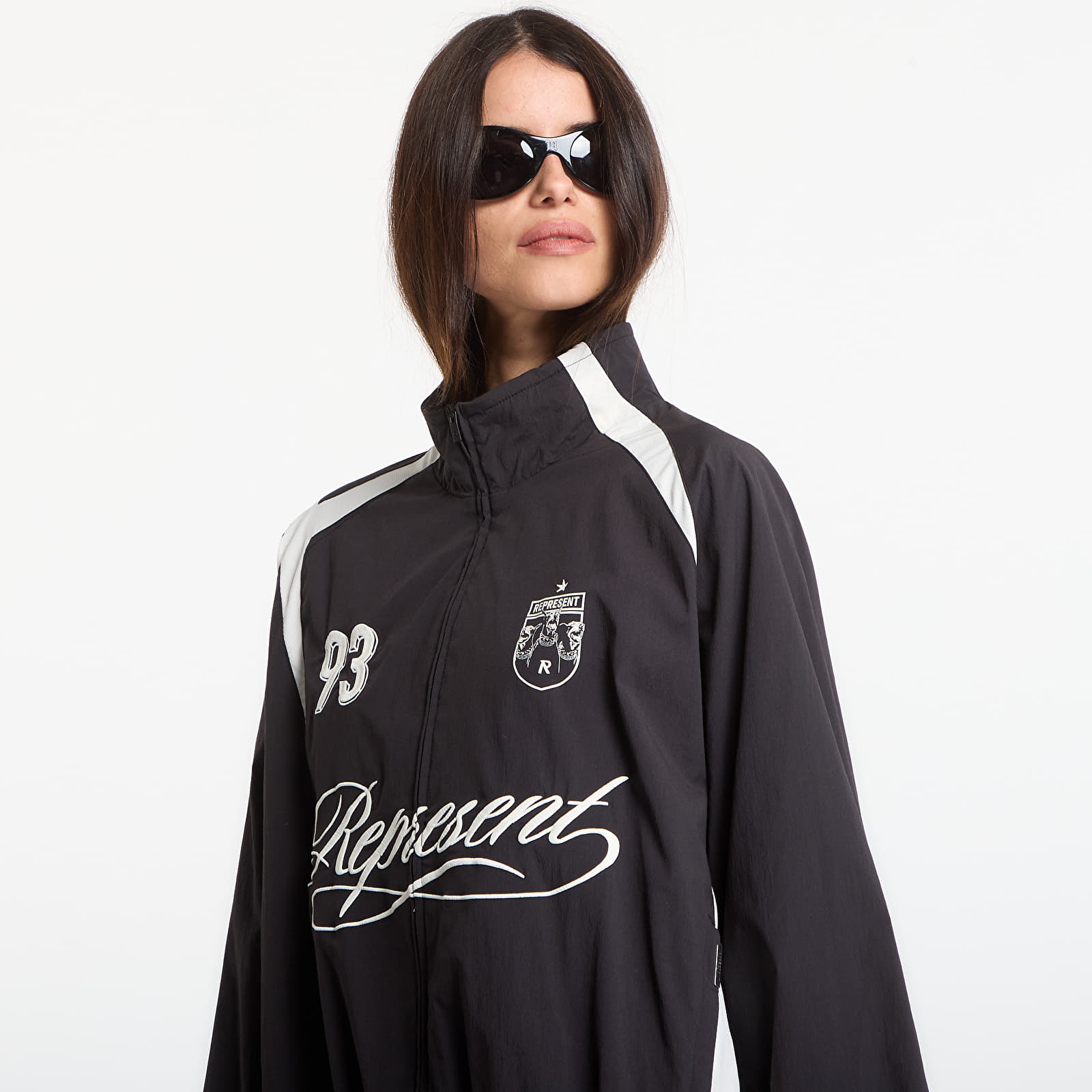 Jackets REPRESENT Woven Track Star Jacket UNISEX Jet Black