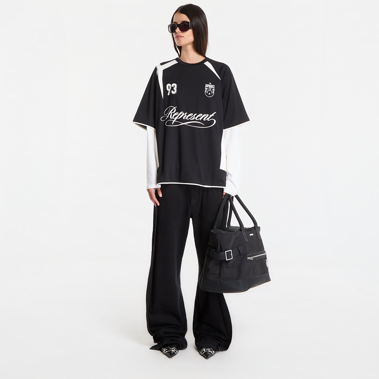 Jerseys REPRESENT Star Football Top UNISEX Jet Black