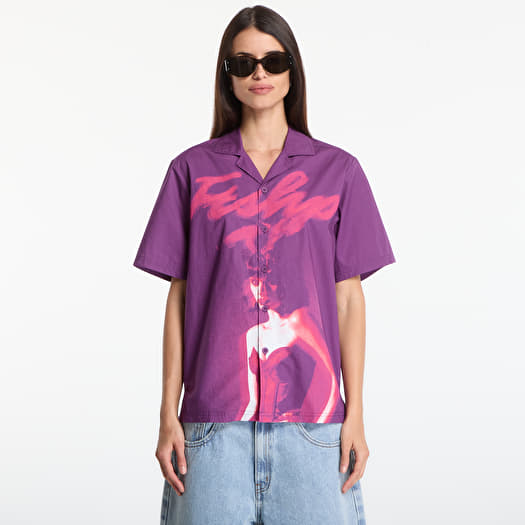 Paita Playboy x FTSHP Camp Shirt Purple