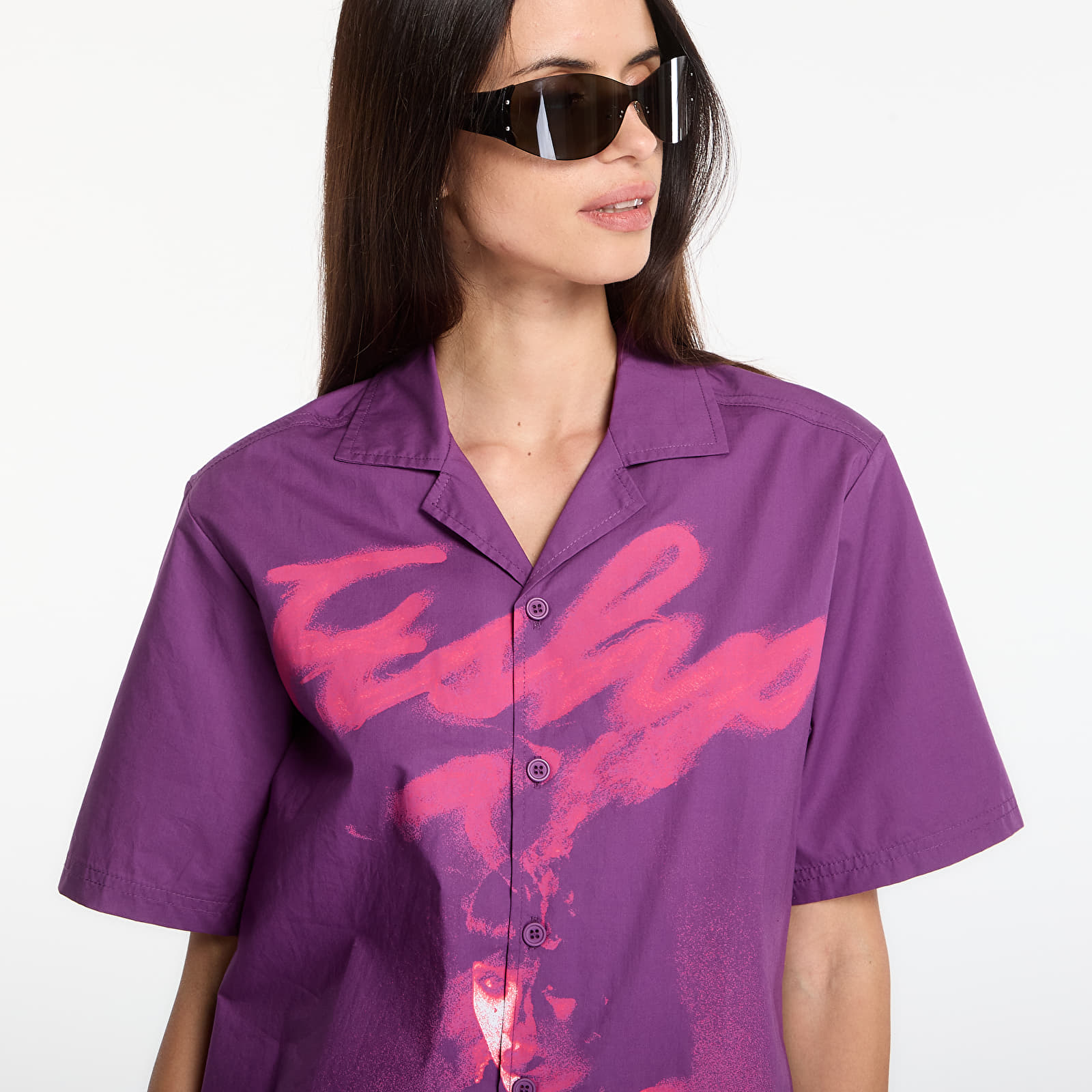 Men's shirts Playboy x FTSHP Camp Shirt Purple