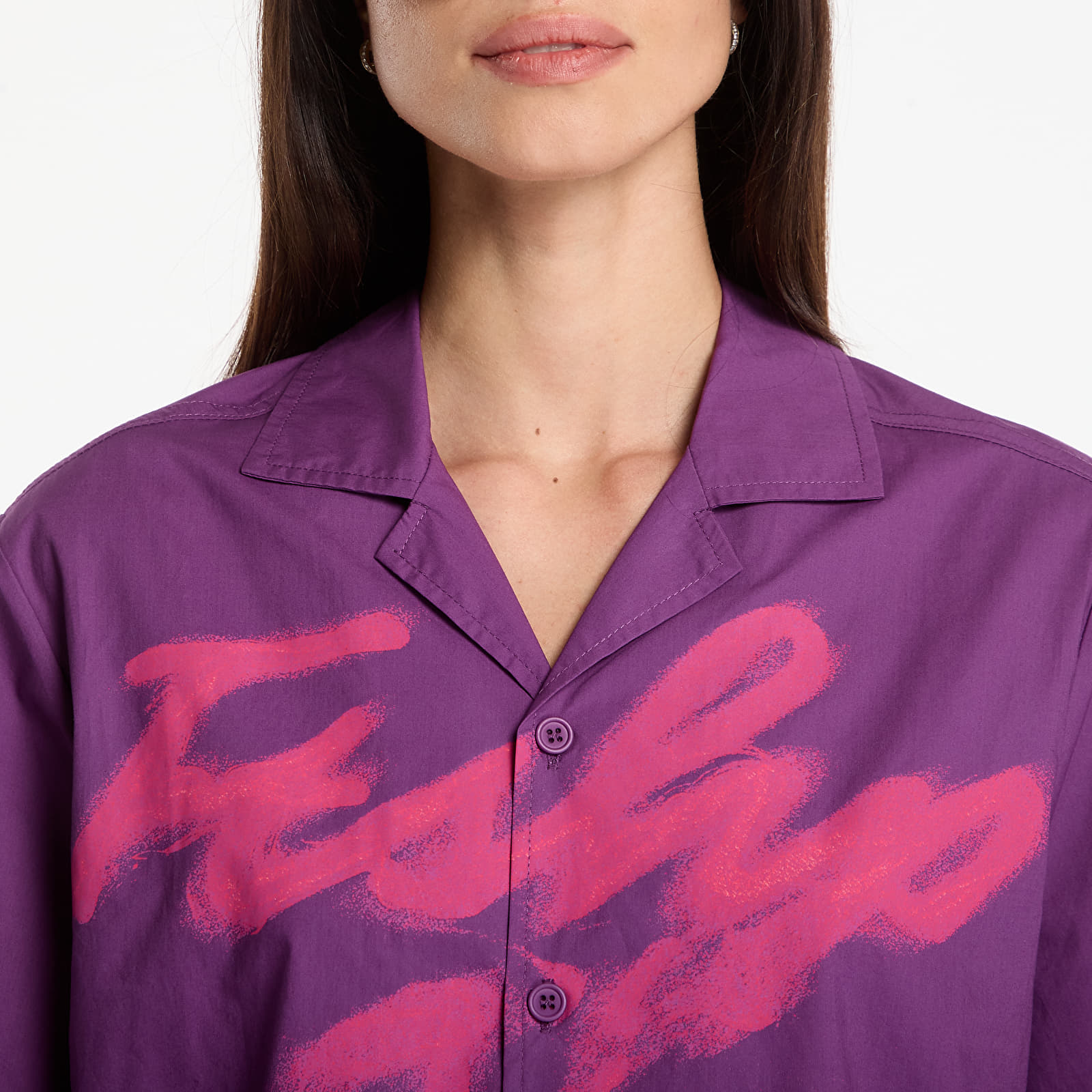 Men's shirts Playboy x FTSHP Camp Shirt Purple