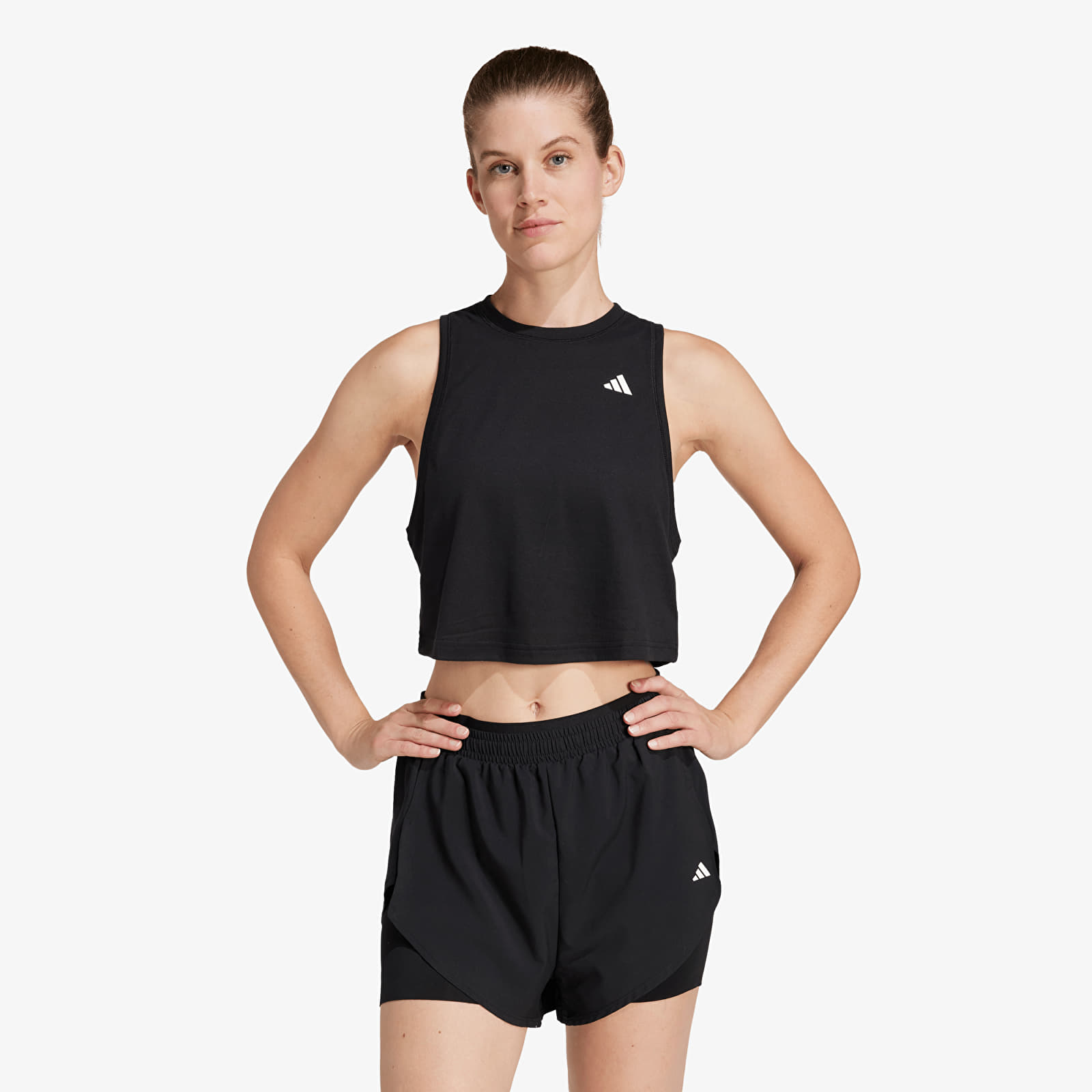 Tílka adidas Train Essentials Boxy Workout Tank Top Black