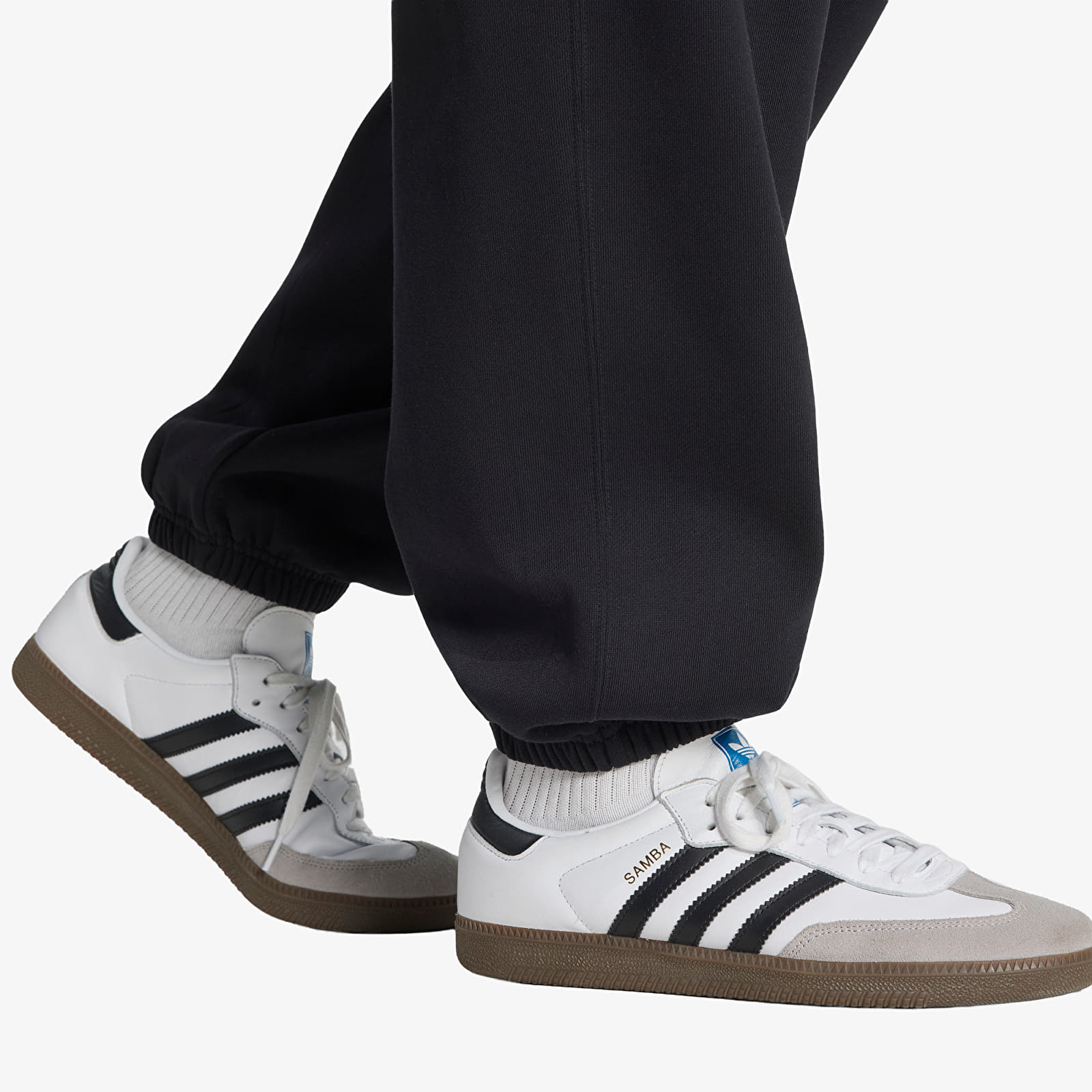 Jogginghosen adidas Trefoil Essentials Loose Fleece Pants Black