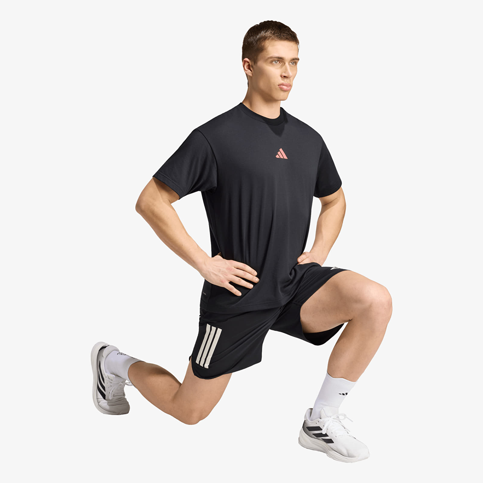 T-Shirts adidas Running State Of Mind Graphic T-Shirt Black/ Pure Turbo