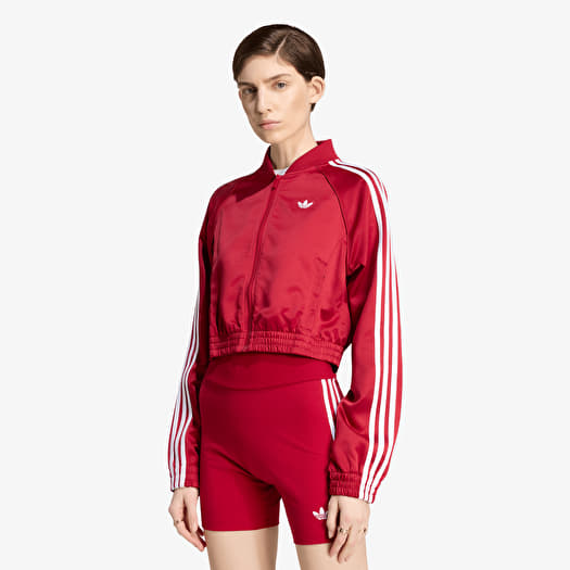 adidas Satin Sst Jacket Team Victory Red/ White