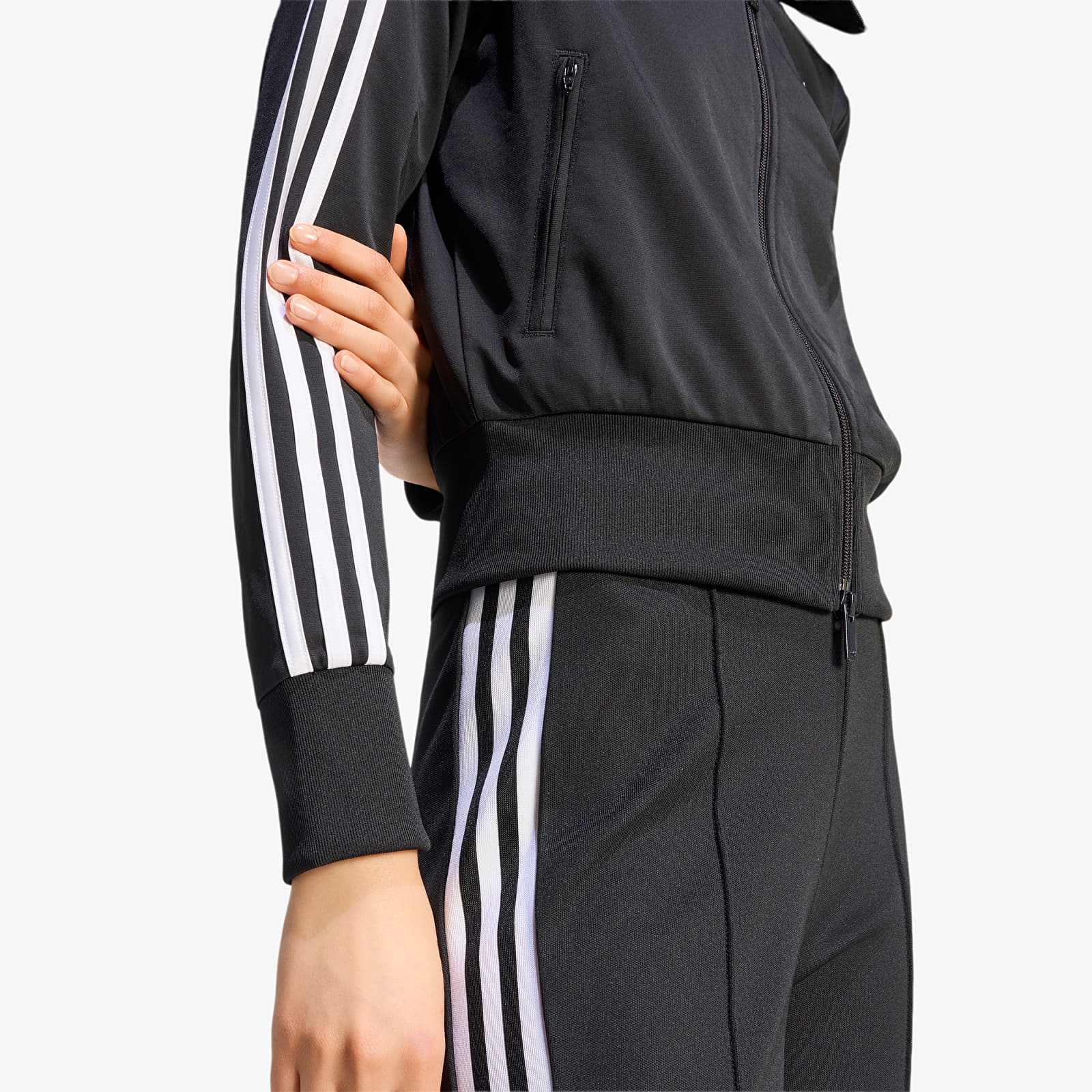 Jacken adidas Firebird Classic Track Jacket Black/ White