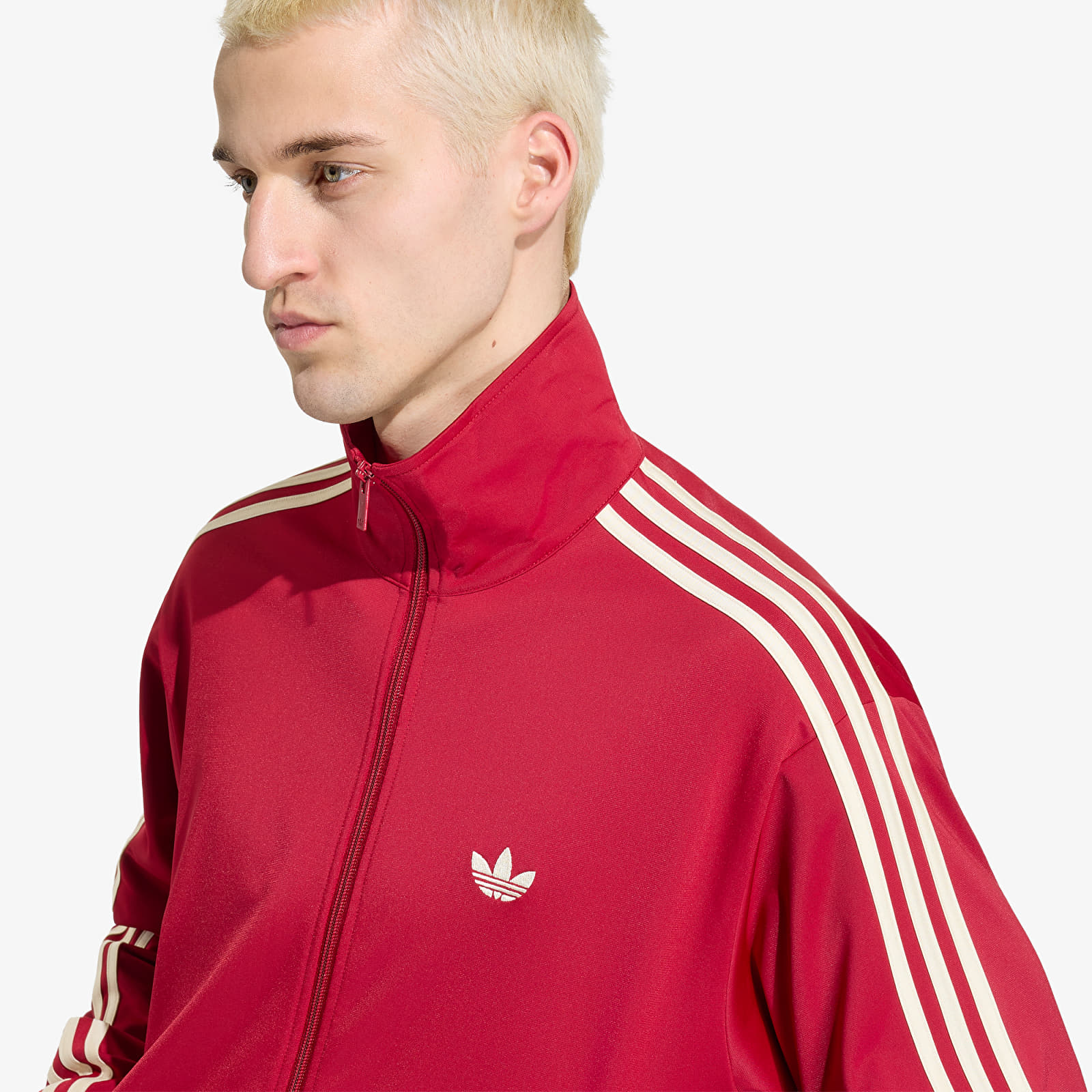 Куртки adidas Firebird Track Jacket Team Victory Red/ Warm Vanilla