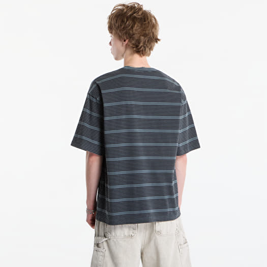 Carhartt WIP S/S Hanson T-Shirt UNISEX Hanson Stripe, Kale Green