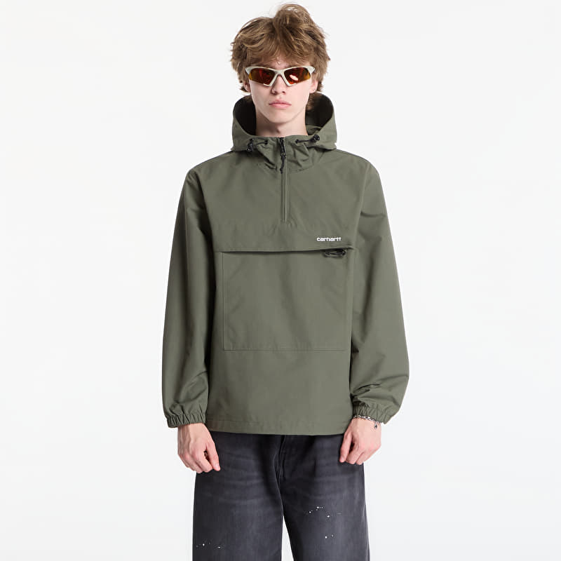 Veste Carhartt WIP Windbreaker Pullover UNISEX Leaf/ White