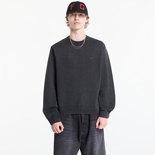 Tröja Carhartt WIP Kori Sweater UNISEX Black Garment Dyed