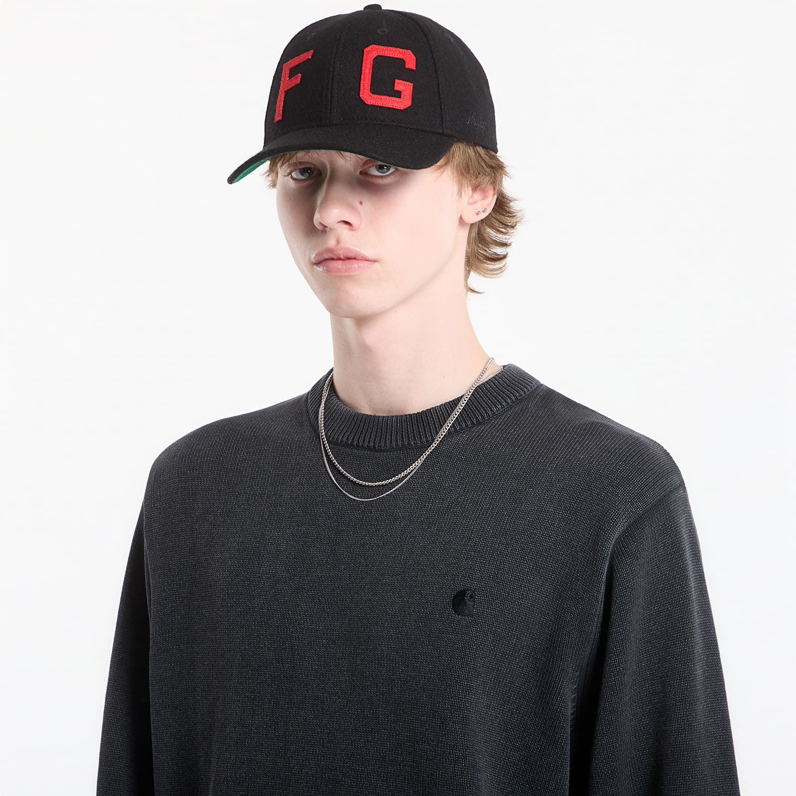 Sweaters Carhartt WIP Kori Sweater UNISEX Black Garment Dyed