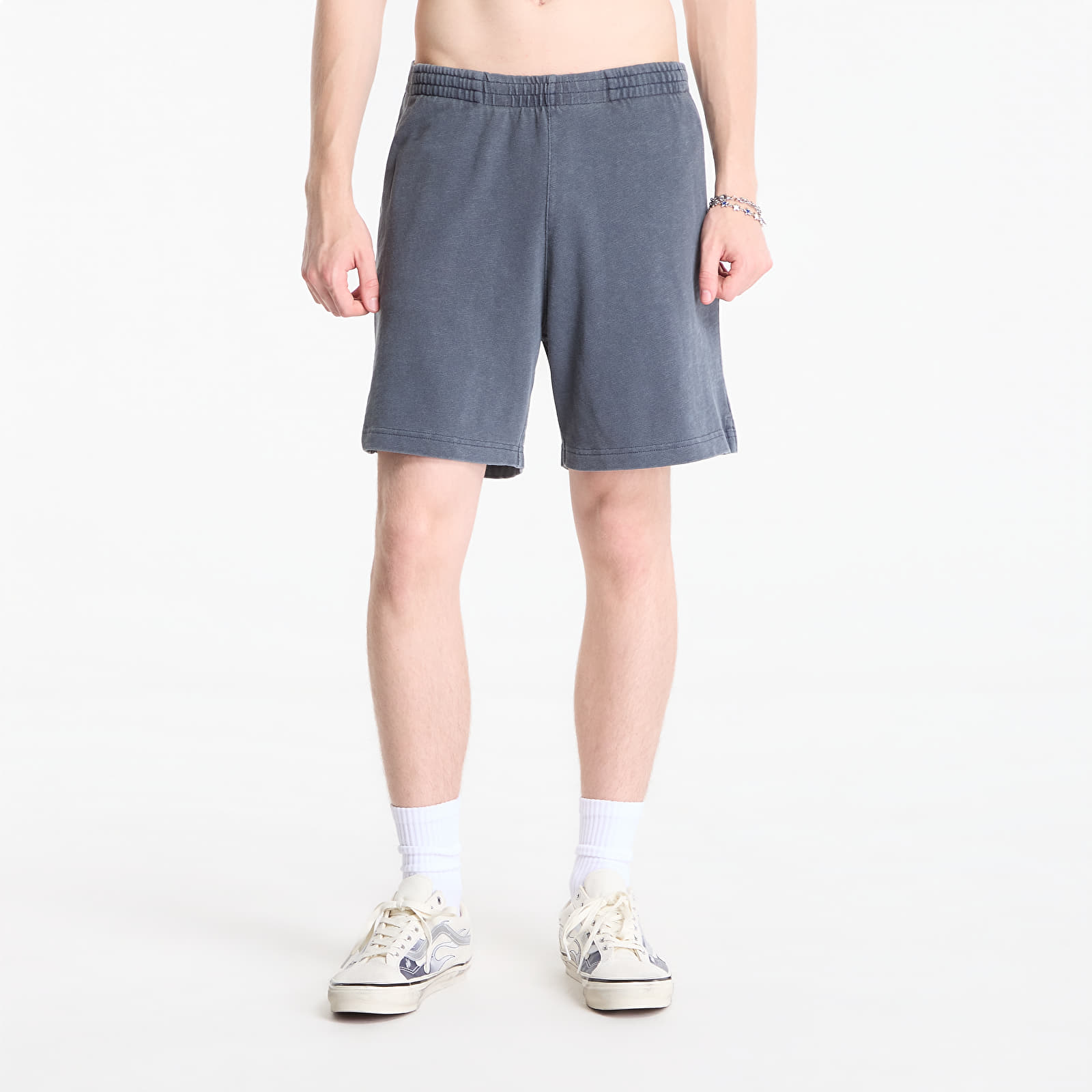 Shorts Carhartt WIP Harper Sweat Short Carbon Garment Dyed