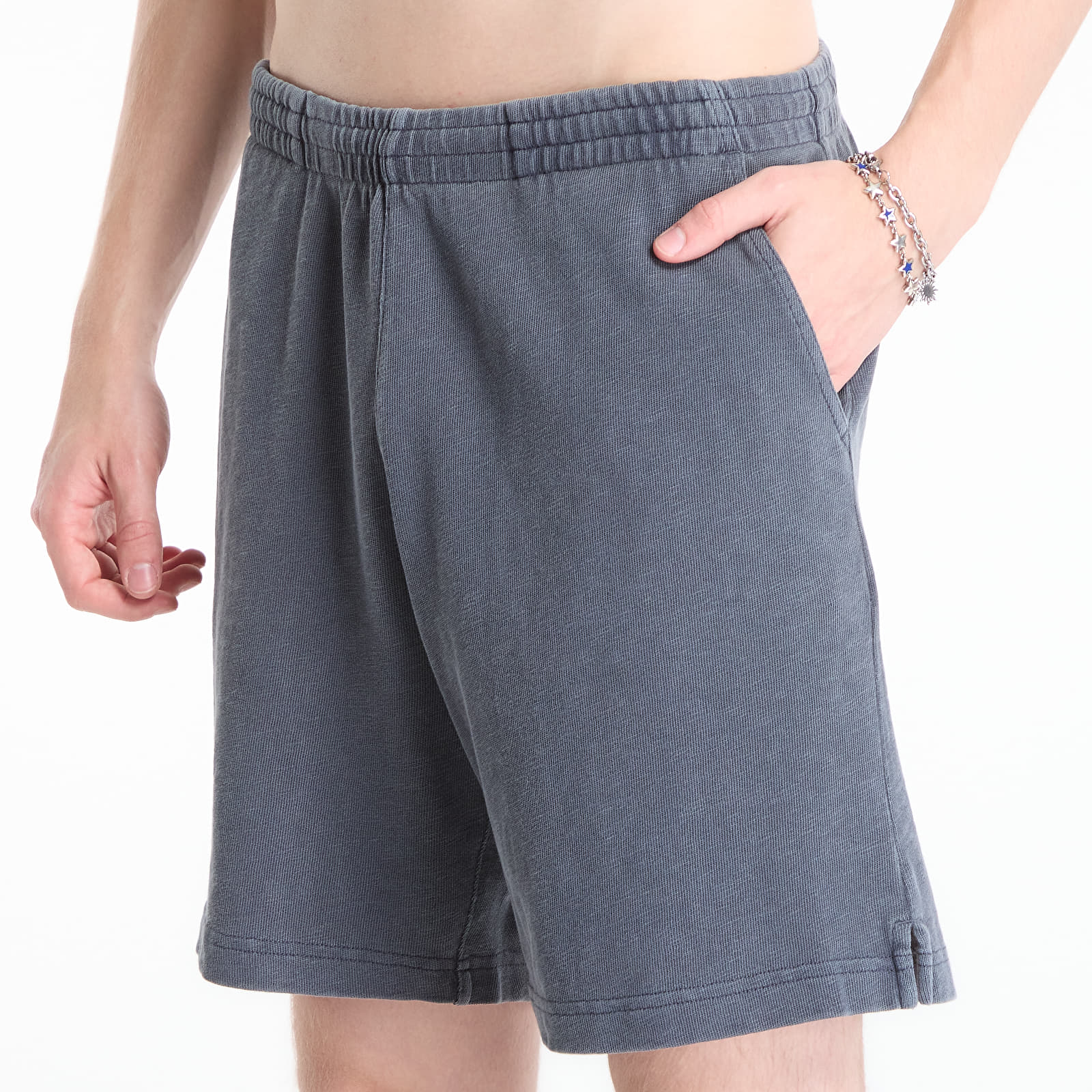 Shorts Carhartt WIP Harper Sweat Short Carbon Garment Dyed