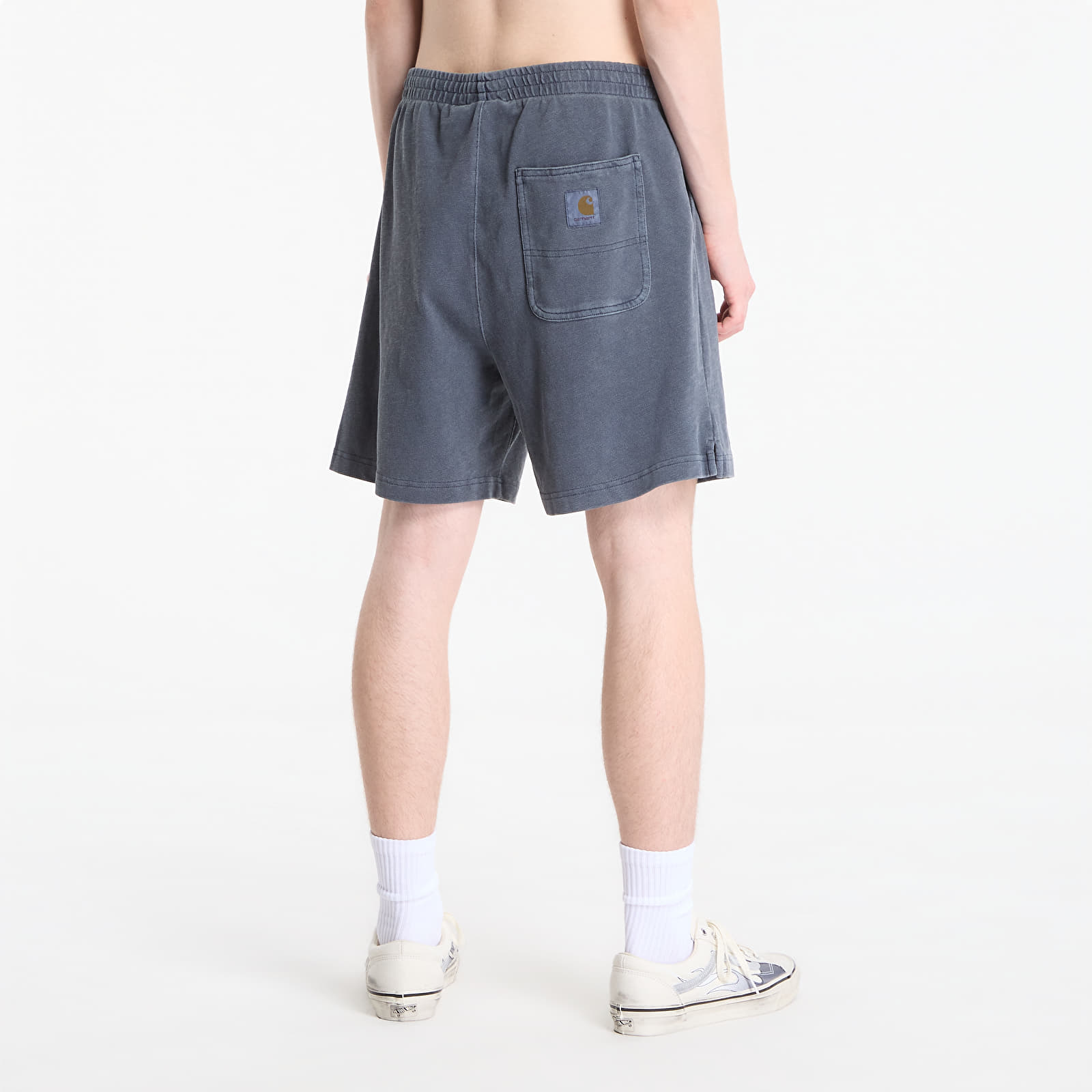 Shorts Carhartt WIP Harper Sweat Short Carbon Garment Dyed