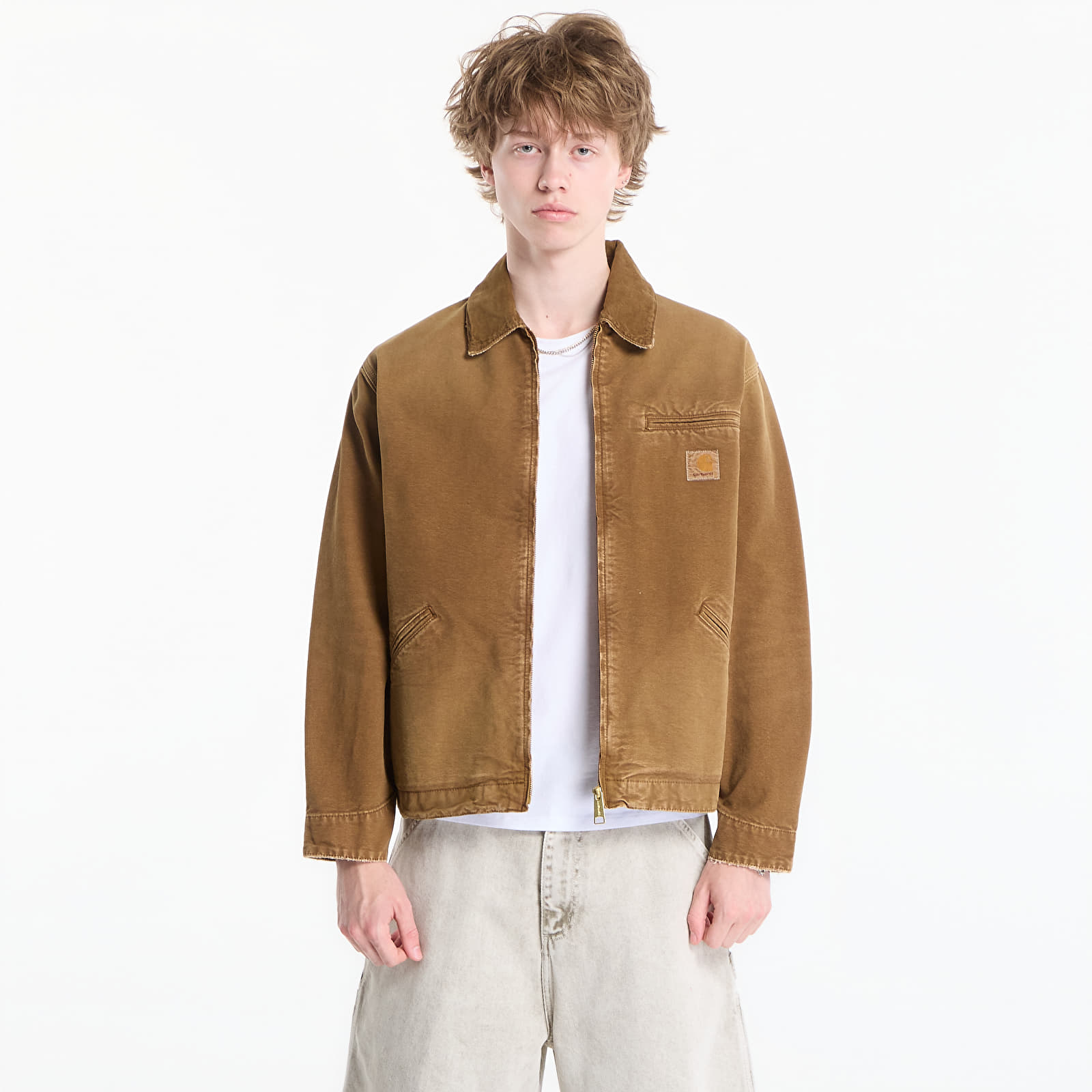 Jackets Carhartt WIP OG Detroit Jacket UNISEX Hamilton Brown/ Hamilton Brown Destroy Wash