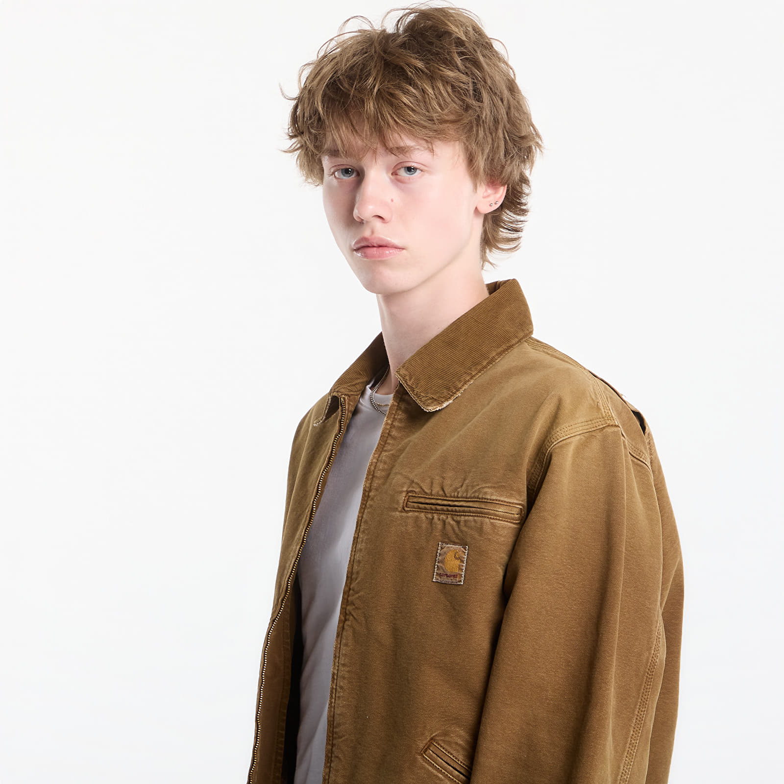 Jackets Carhartt WIP OG Detroit Jacket UNISEX Hamilton Brown/ Hamilton Brown Destroy Wash
