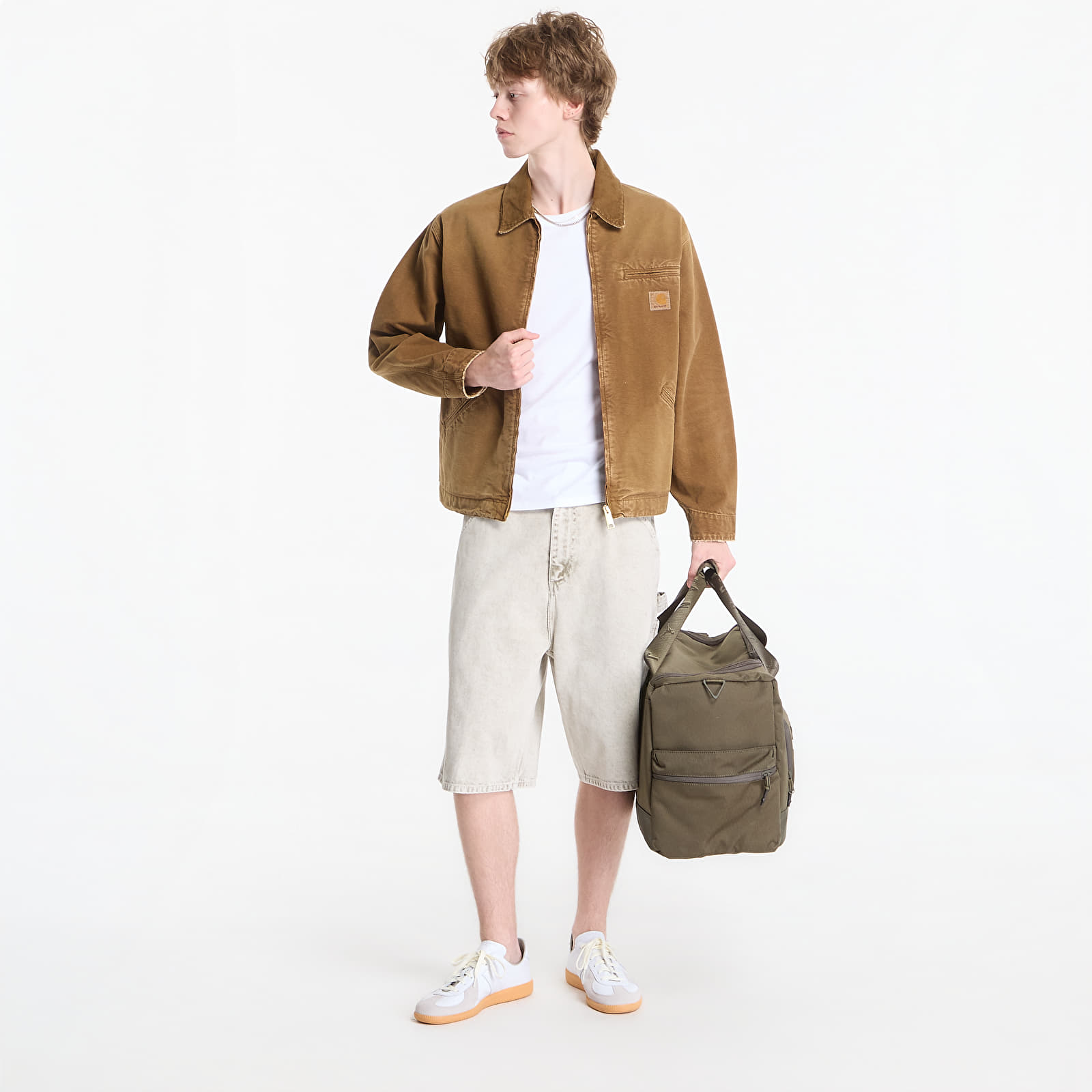 Jackets Carhartt WIP OG Detroit Jacket UNISEX Hamilton Brown/ Hamilton Brown Destroy Wash