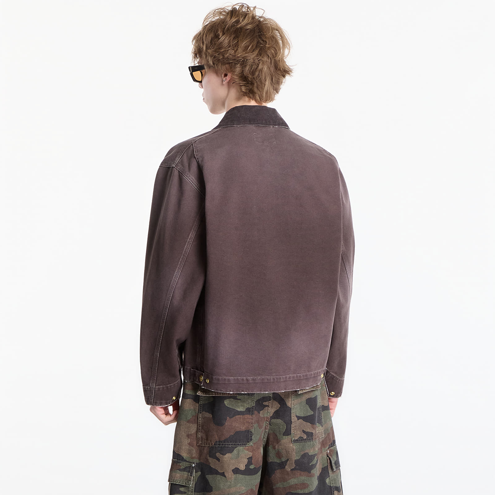 Jackets Carhartt WIP OG Detroit Jacket UNISEX Tobacco/ Tobacco Destroy Wash